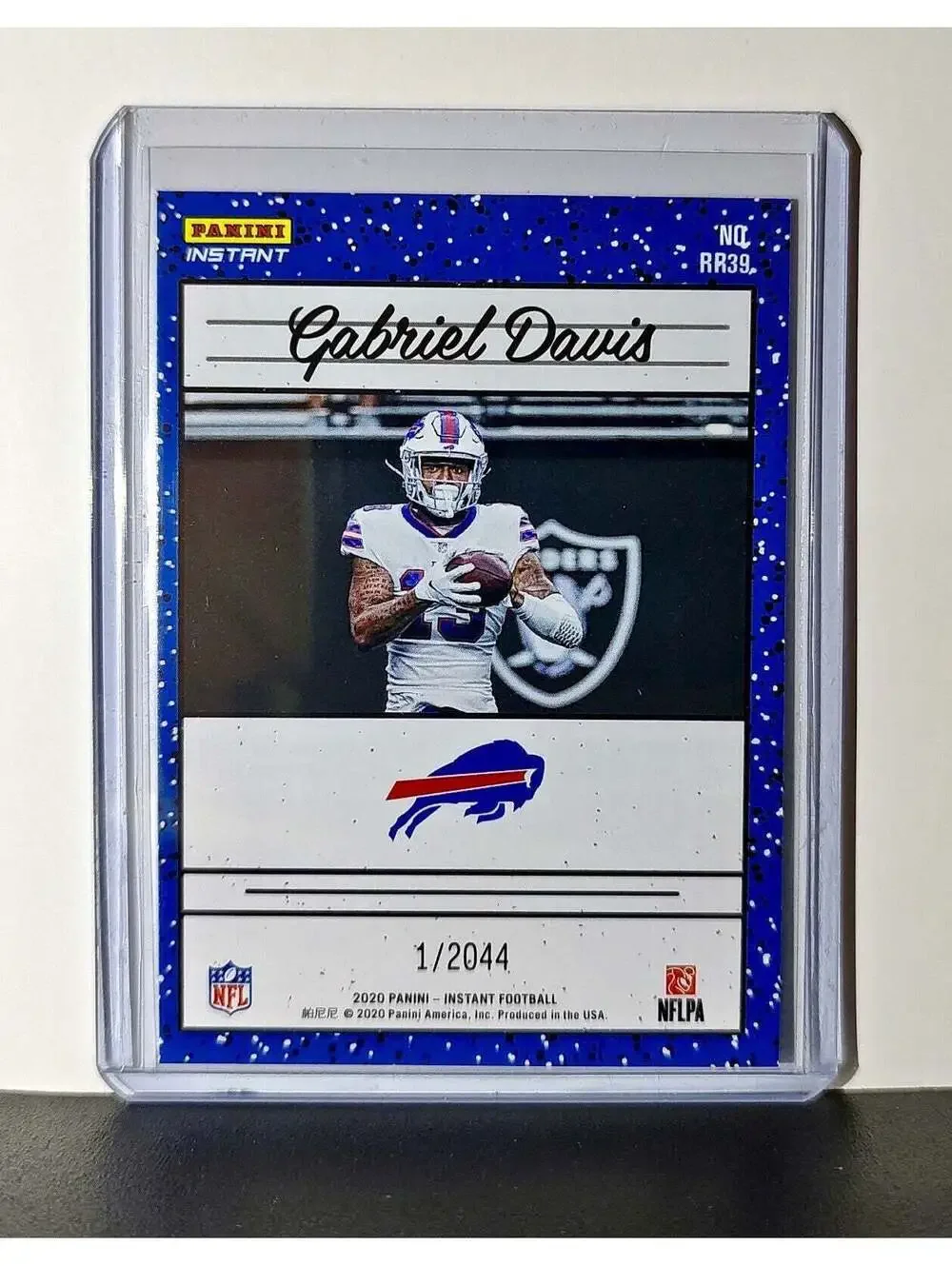 Gabriel Davis Rookie 2020 Panini NFL #39 Rated Rookie Card Buffalo Bills